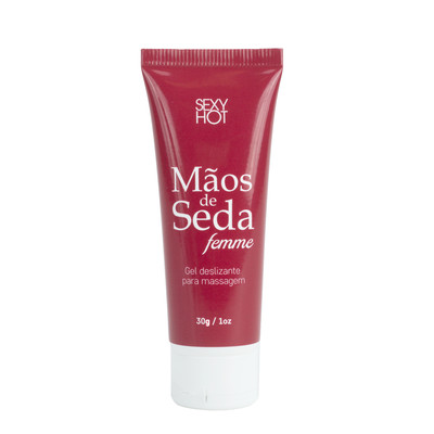 Gel Deslizante para Masturbação -  Sexy Hot Mãos de Seda Femme | 30g