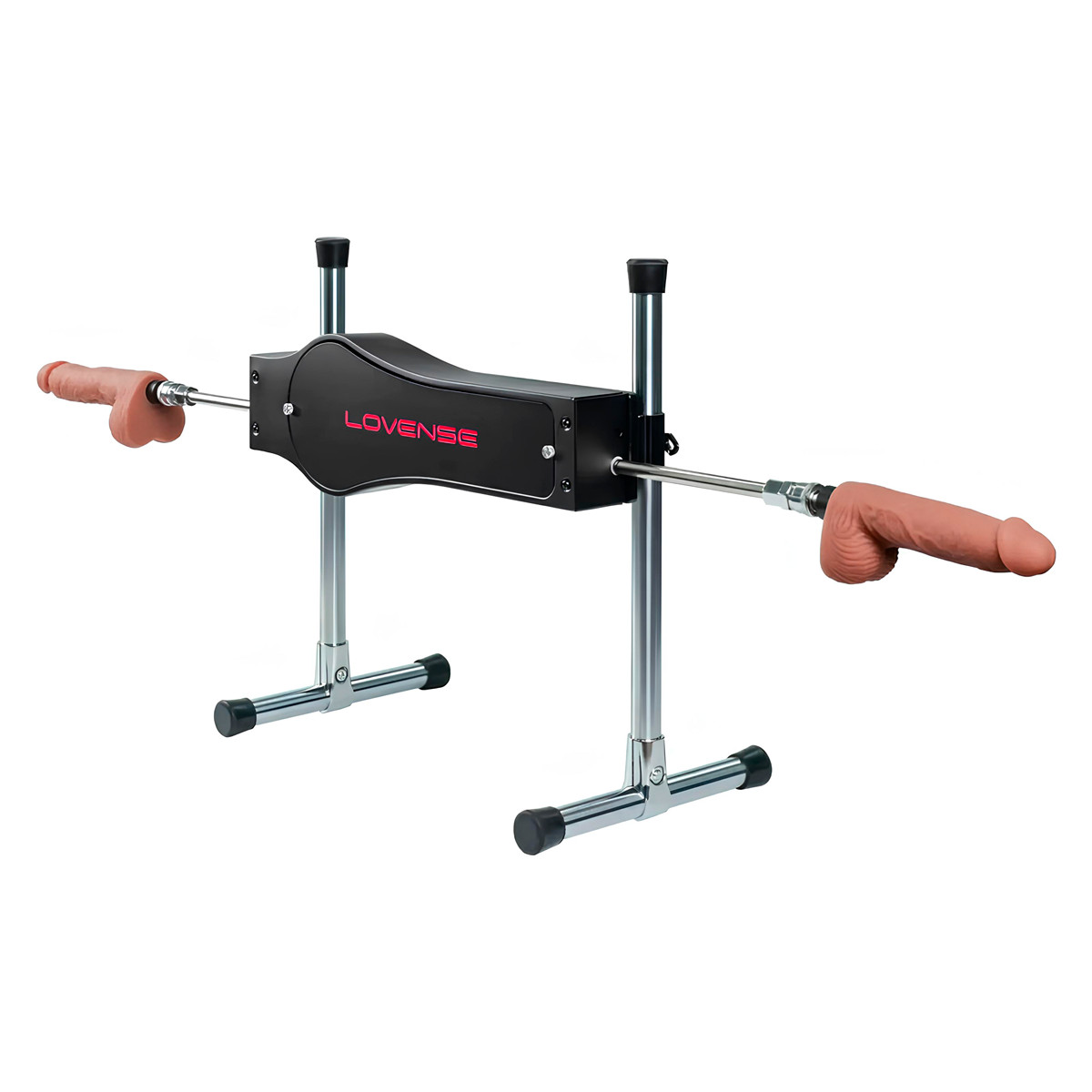 Máquina do Sexo com 2 Próteses Peniana em Silicone, Velocidades de Vai e Vem, Ângulo Ajustável e App Interativo - Lovense | 45,1 x 25,4 cm - 2