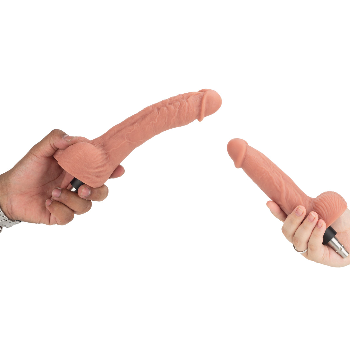 Máquina do Sexo com 2 Próteses Peniana em Silicone, Velocidades de Vai e Vem, Ângulo Ajustável e App Interativo - Lovense | 45,1 x 25,4 cm - 13