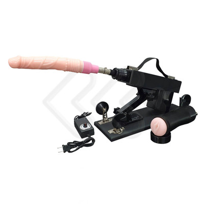 Máquina do Sexo com Controle, Ventosa, Prótese em Forma de Pênis, Masturbador com Formato de Vagina e Vibração Multivelocidade