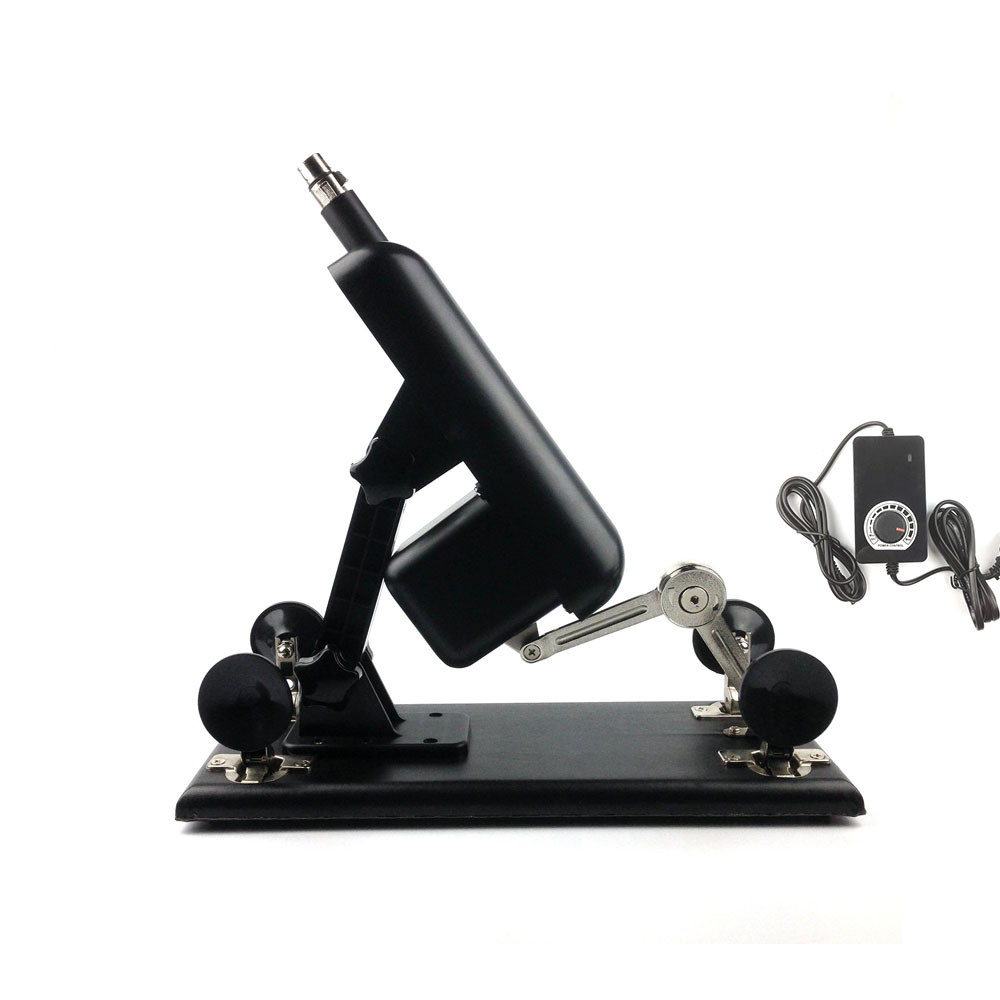 Máquina do Sexo Feminina com Multivelocidade, 2 Próteses em Forma de Pênis Realístico e Plug Anal - 38 x 16 cm - 4