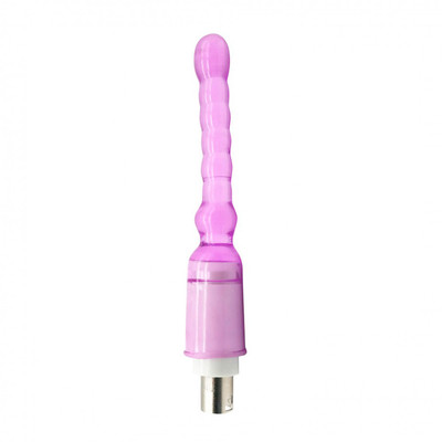 Foto 5 do produto Máquina do Sexo Feminina com Multivelocidade, 2 Próteses em Forma de Pênis Realístico e Plug Anal - 38 x 16 cm