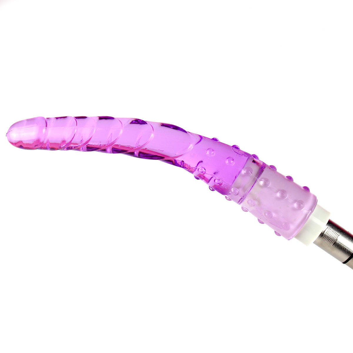 Máquina do Sexo com Multivelocidade, 2 Próteses Penianas, 2 Plugs Anais em Jelly e Ventosas - Powerful Driving | Disponivel em 2 Cores - 11