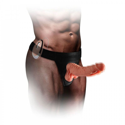 Foto 4 do produto Mars Dildo - Cinta Peniana Ajustável com Prótese em Formato de Pênis Realístico, 20 Modos de Vibração e Controle com Fio