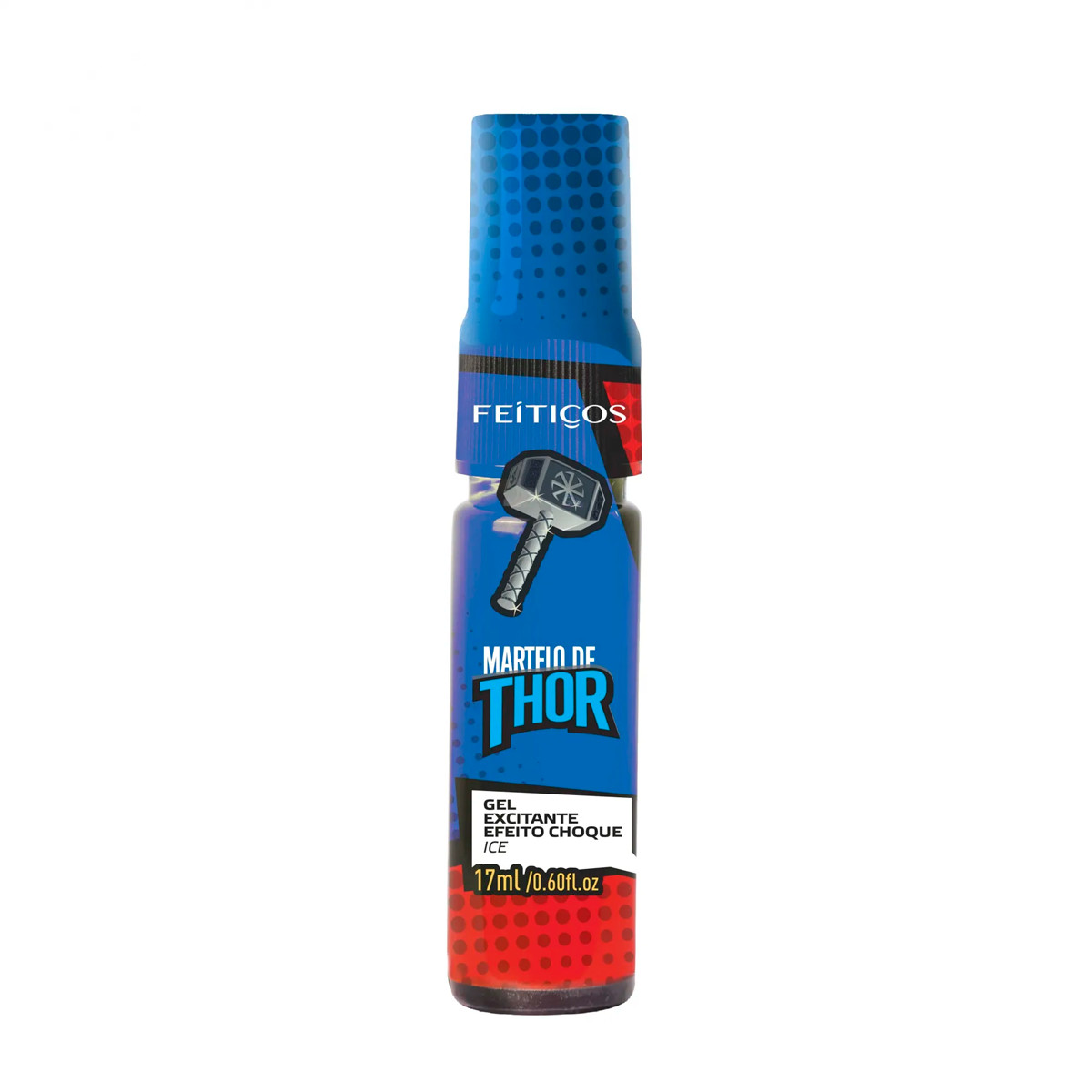 Gel Excitante com Efeito Eletrizante - Feitiços Martelo De Thor | 17 ml - 2
