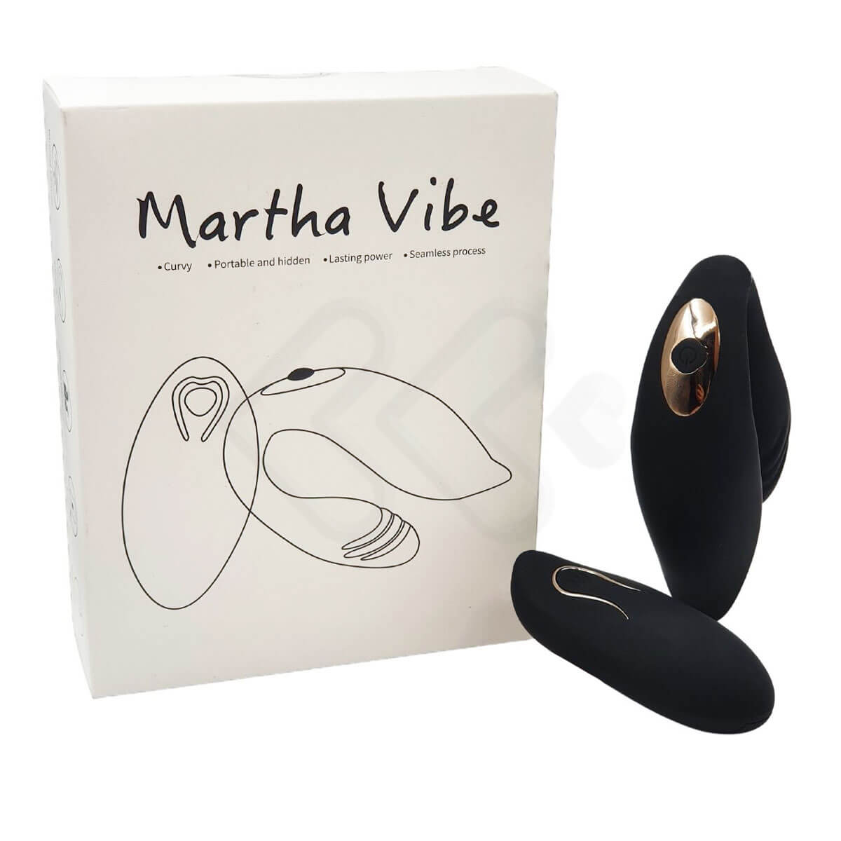 Vibrador Clitoriano com 10 Modos de Vibração e Controle Sem Fio - Martha Vibe | 10 x 3,2 cm | Disponível em 2 Cores - 5