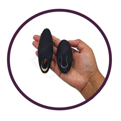 Vibrador Clitoriano com 10 Modos de Vibração e Controle Sem Fio - Martha Vibe | 10 x 3,2 cm | Disponível em 2 Cores