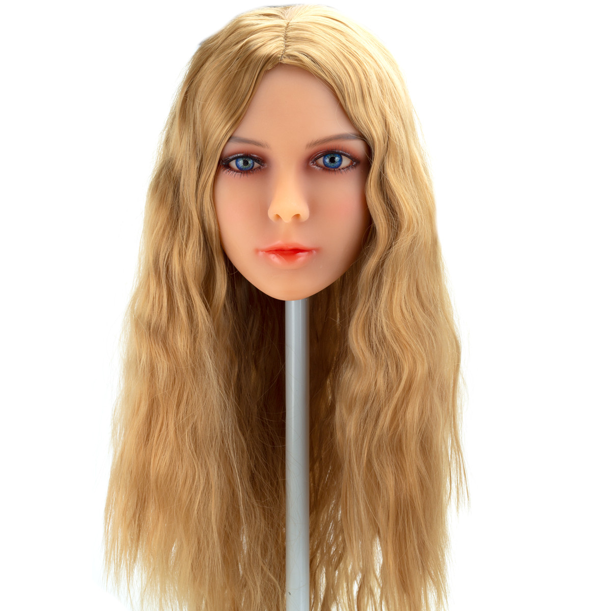 Mary - Boneca Realística Feita em TPE com Pele Morena, Cabelos Longos Ruivos, Olhos Verdes, Seios, Boca Carnuda, Vértebras em Aço, Vibrador USB e Demais Acessórios - 36 Kg e 1,60 Metros de Altura - 13