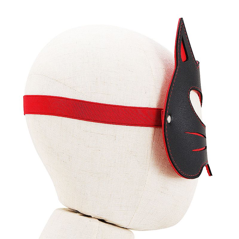 Máscara com Formato de Gato em Couro Sintético - Sexy Import | 25,2 x 14 cm - 5