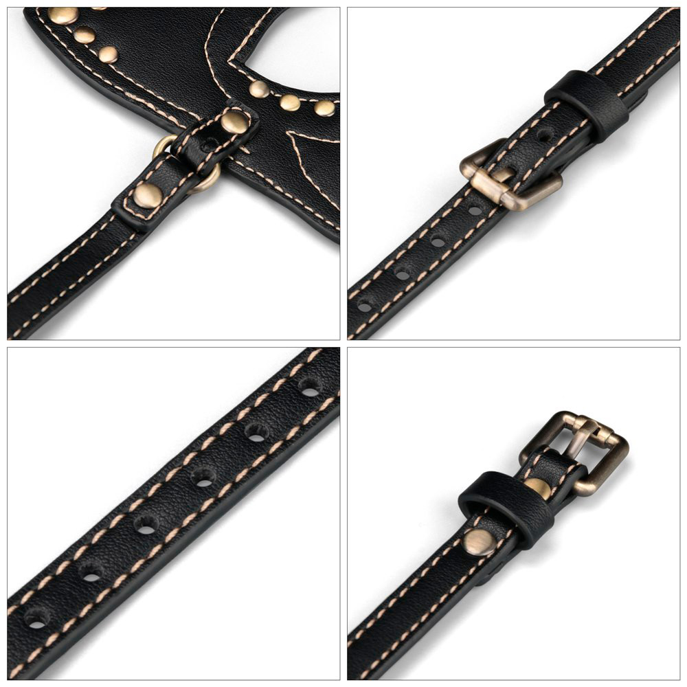 Máscara Gatinha em Couro com Fivela Ajustável e Detalhes - LoveToy Rebellion Reign Cat Mask | Tamanho Único - 3