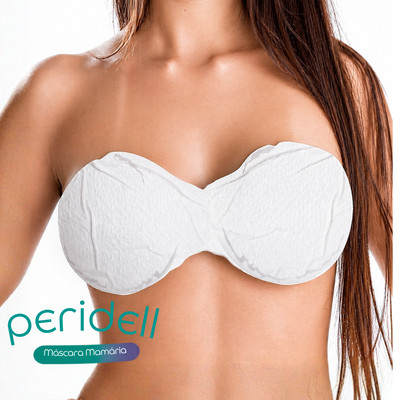 Máscara Mamária com Ação Anti-Inflamatória e Cicatrizante - Peridell | 7 Unidades