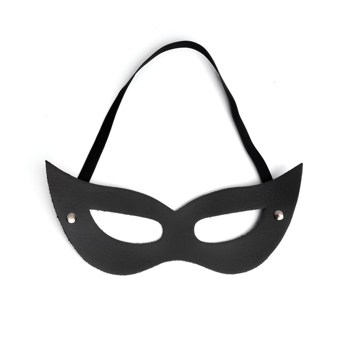 Máscara Tiazinha em Couro Montana com Elástico e Rebite - New Star Couros | Tamanho Único - 2
