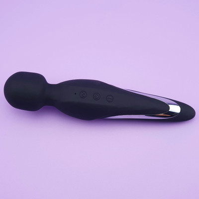 Foto 2 do produto Massageador com 7 Modos de Vibração, Função Aquecimento e Carregamento via Cabo USB - Pretty Love Michael | 20,5 x 4,1 cm
