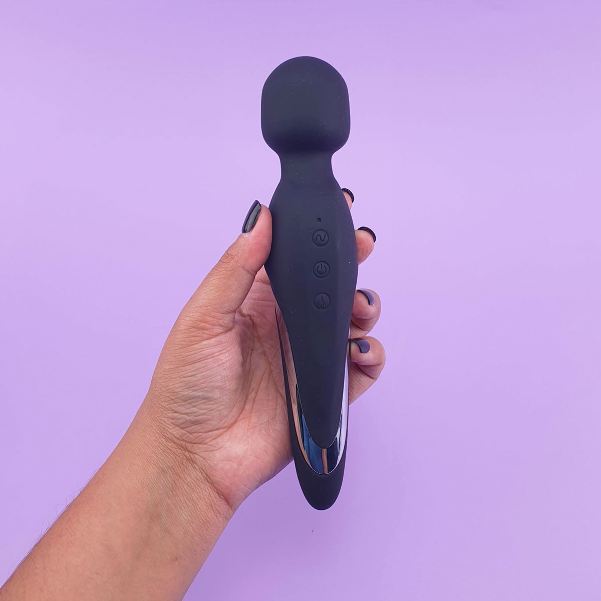 Massageador com 7 Modos de Vibração, Função Aquecimento e Carregamento via Cabo USB - Pretty Love Michael | 20,5 x 4,1 cm - 5