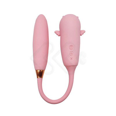 Foto 6 do produto Massageador de Clitóris com 9 Modos de Sucção e Vibrador com 6 Pulsações, Recarregável | 11,8 x 3,1 cm