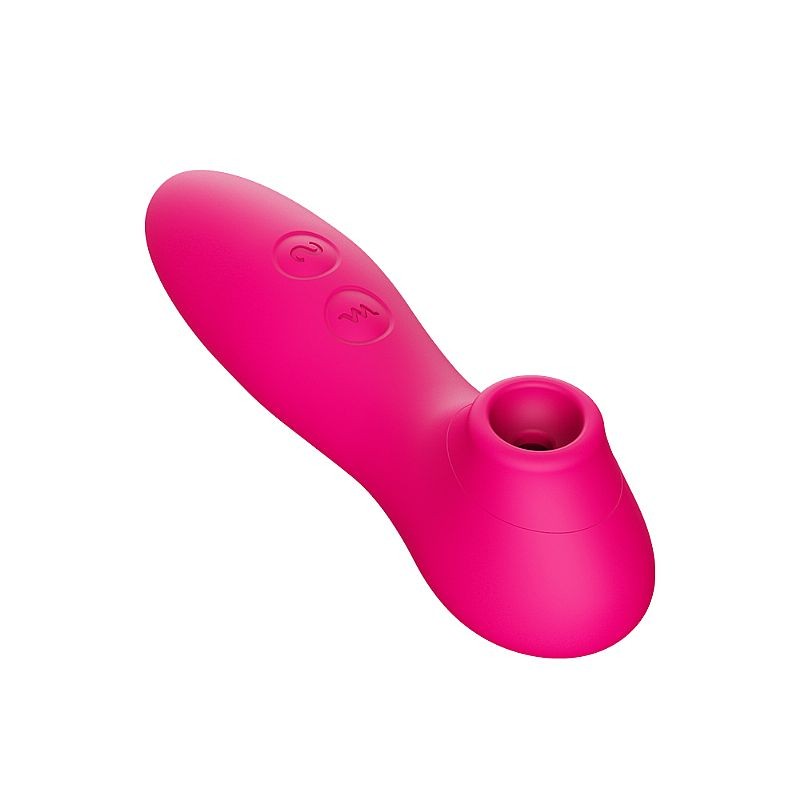 Massageador de Clitóris em Silicone com 7 Modos de Pulsação, Vibração e Recarregável - Dibe Orgasm Clitoral Super Vibratoris - 13 x 3,3 cm | Disponível em 2 Cores - 7