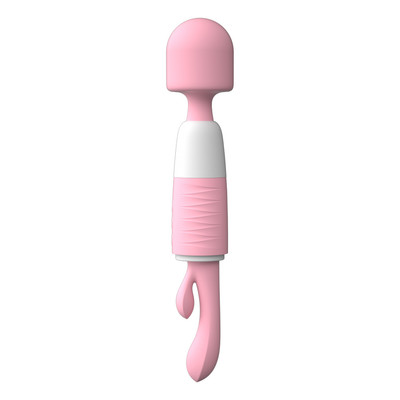Foto 3 do produto Massageador Corporal Recarregável  2 em 1 com Estimulador Ponto G e 10 Modos de Vibração - Super Love Av Wand