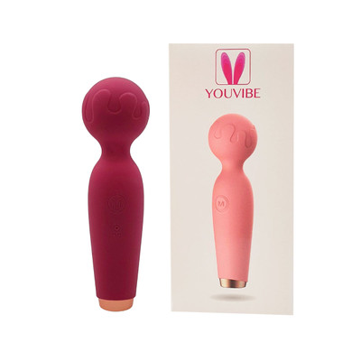 Massageador Corporal em Silicone Super Macio, Recarregável e 10 Modos de Vibração - You Vibe | 14 x 4,2 cm | Disponível em 3 Cores