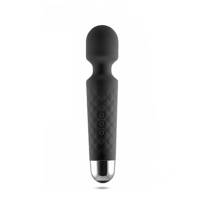 Foto 4 do produto Massageador Erótico Recarregável em Silicone com 20 Modos de Vibração e 8 Intensidades - 19,6 x 4,2 cm | Disponível em 2 Cores