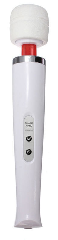 Massageador em Soft Touch com 10 Níveis de Vibração e Recarregável - Love Magic Wand | 31,5 x 5,7 cm | Disponível em 5 Cores - 4
