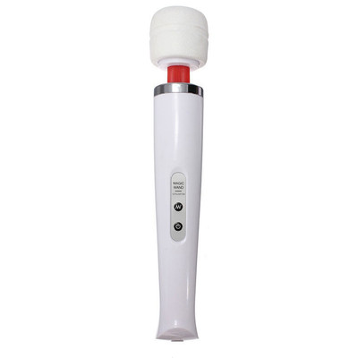 Foto 4 do produto Massageador em Soft Touch com 10 Níveis de Vibração e Recarregável - Love Magic Wand | 31,5 x 5,7 cm | Disponível em 5 Cores