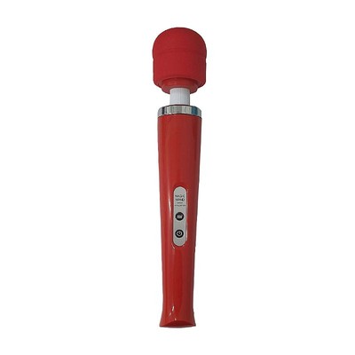Foto 7 do produto Massageador em Soft Touch com 10 Níveis de Vibração e Recarregável - Love Magic Wand | 31,5 x 5,7 cm | Disponível em 5 Cores