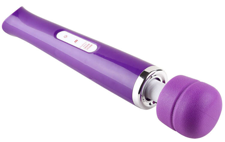 Massageador em Soft Touch com 10 Níveis de Vibração e Recarregável - Love Magic Wand | 31,5 x 5,7 cm | Disponível em 5 Cores - 5