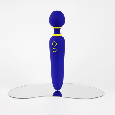 Massageador Erótico em Silicone com Cabeça Flexível e 10 Modos de Vibração - ROMP Flip | 22,5 x 4,3 cm