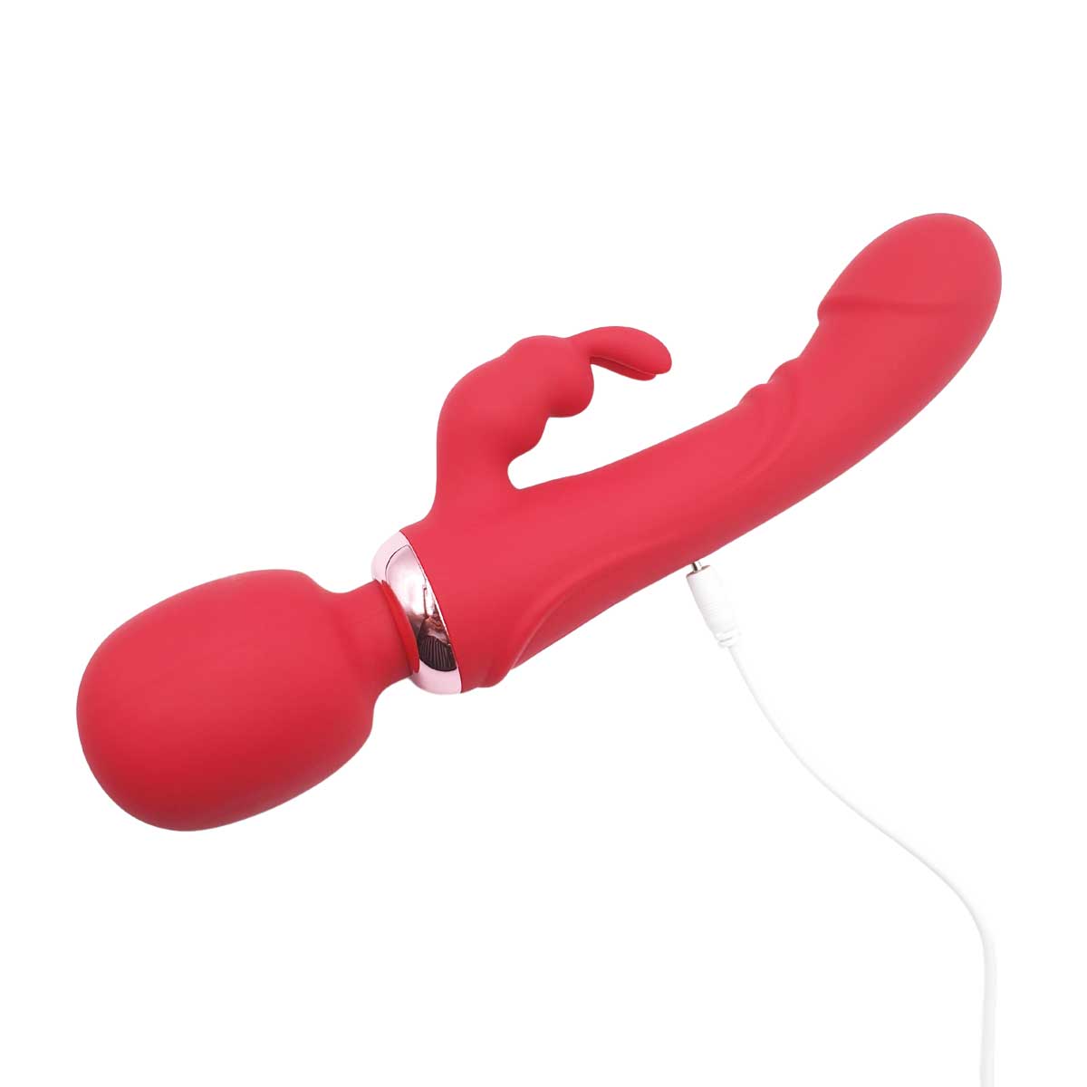 Massageador com Estimulador de Ponto G e Clitóris, 10 Modos de Vibração e Recarregável - M. Yollo PeterTheGreat | 13,5 x 3,8 cm | Disponível em 2 Cores - 2