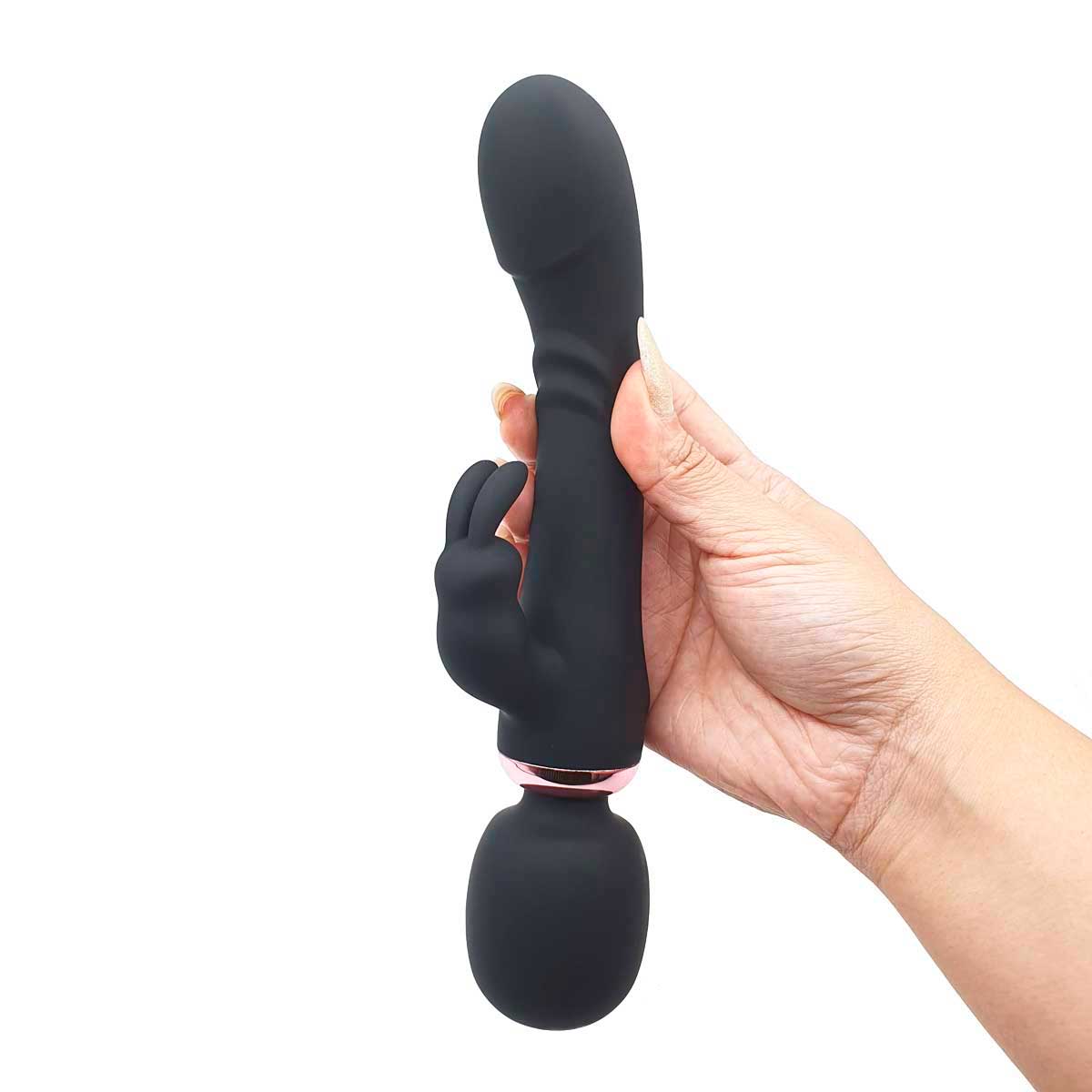 Massageador com Estimulador de Ponto G e Clitóris, 10 Modos de Vibração e Recarregável - M. Yollo PeterTheGreat | 13,5 x 3,8 cm | Disponível em 2 Cores - 6