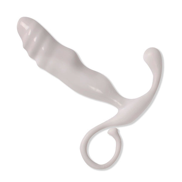 Massageador de Próstata em ABS com Estimulador de Períneo - Adão e Eva | 12,5 x 3 cm - 2