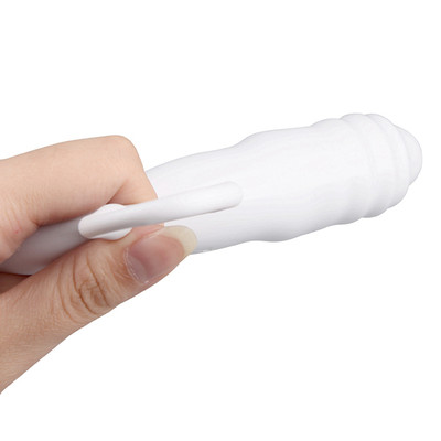 Foto 4 do produto Massageador de Próstata em ABS com Estimulador de Períneo - Adão e Eva | 12,5 x 3 cm