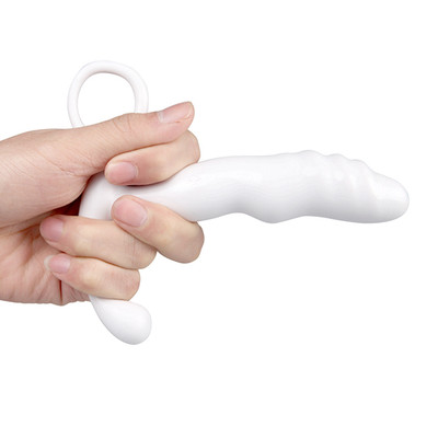Foto 5 do produto Massageador de Próstata em ABS com Estimulador de Períneo - Adão e Eva | 12,5 x 3 cm
