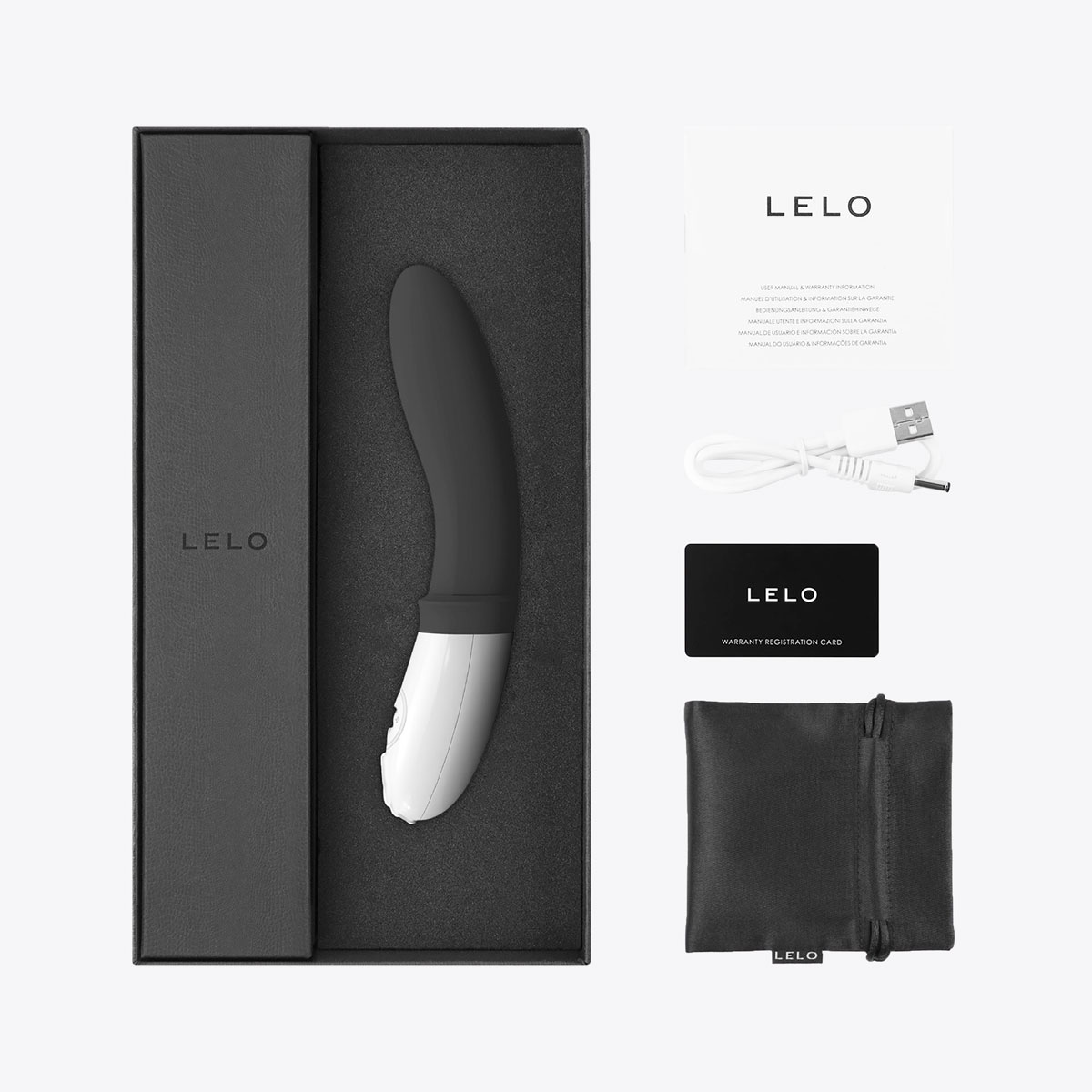 Massageador de Próstata com Design Ergonômico em Silicone com 8 Vibrações e Resistência á Água - Lelo Billy 2 | Disponível em 2 Cores - 3