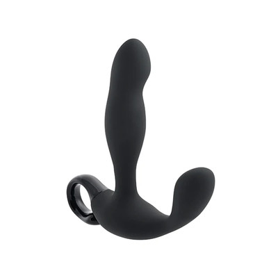 Foto 2 do produto Massageador de Próstata com Estimulador de Períneo em Silicone, 10 Vibrações, Movimentos e Controle Remoto Sem Fio - Evolved Playboy Pleasure Come Hitter