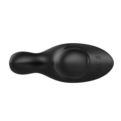 Foto 4 do produto Massageador de Próstata e Períneo com Formato Ergonômico, 7 Modos de Vibração e 5 Função de Rotação - Aphrodisia Anal Swirl | 12 x 3,8 cm