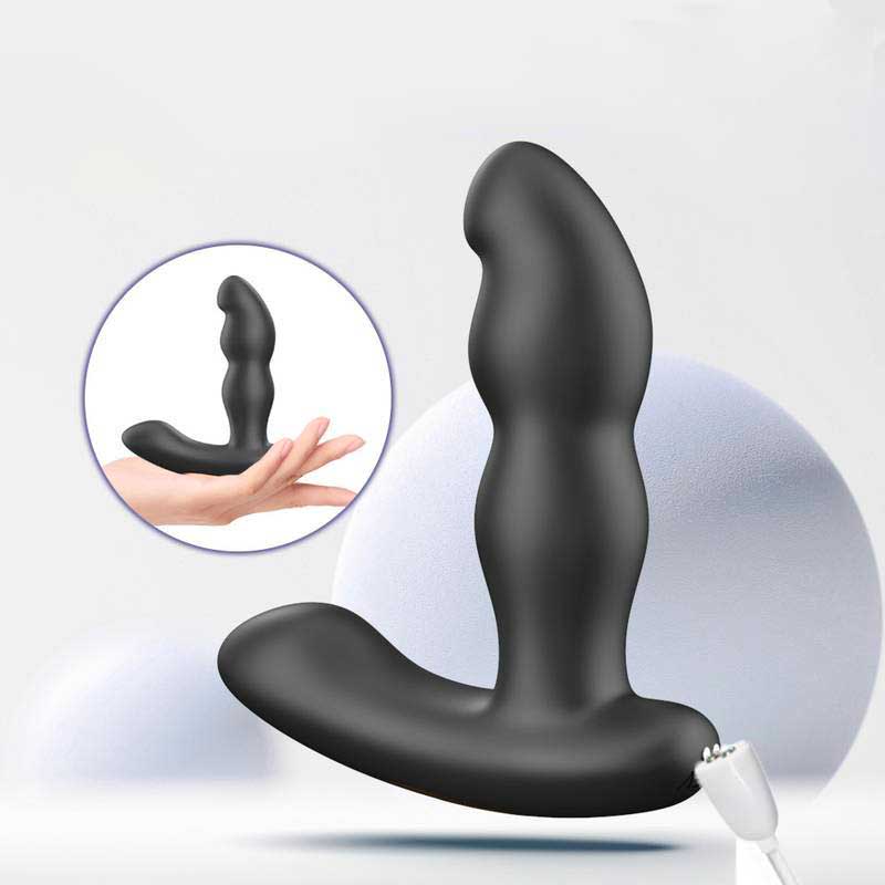 Massageador de Próstata e Períneo com Formato Ergonômico, 7 Modos de Vibração, Função Rotação e Controle Remoto Sem Fio - Pleasure Dreams | 11,3 x 3,6 cm - 4