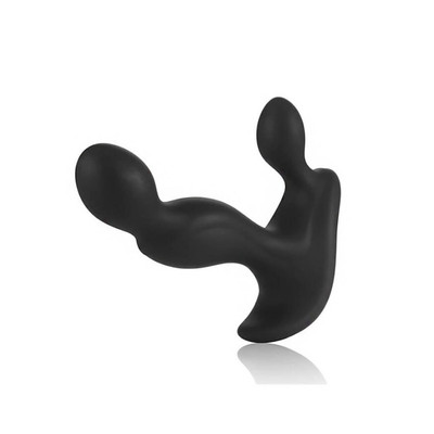 Foto 2 do produto Massageador de Próstata e Períneo Recarregável em Silicone com 7 Modos de Vibração - 9 x 2,6 cm
