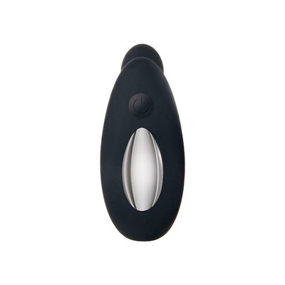 Foto 3 do produto Massageador de Próstata e Períneo em Silicone com 7 Modos de Vibração e Carregamento Via Cabo USB - Adam & Eve Adam's Vibrating Triple Probe | 9,5 x 2,5 cm