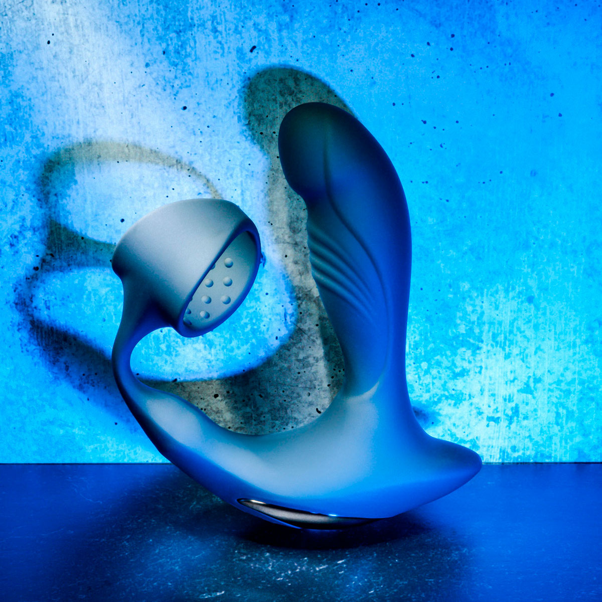 Massageador de Próstata e Períneo em Silicone com Anel Peniano, 7 Modos de Vibração, Função Aquecimento e Controle Remoto Sem Fio - Zero Tolerance Strapped & Tapped | 9 x 3 cm - 4