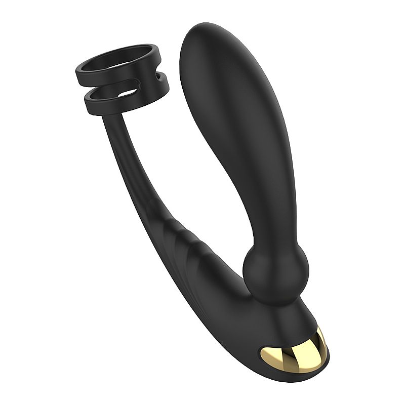 Massageador de Próstata e Períneo em Silicone com Anel Peniano e 9 Modos de Vibração - S-Hande Kings Landing |11,5 x 3,1 cm - 6