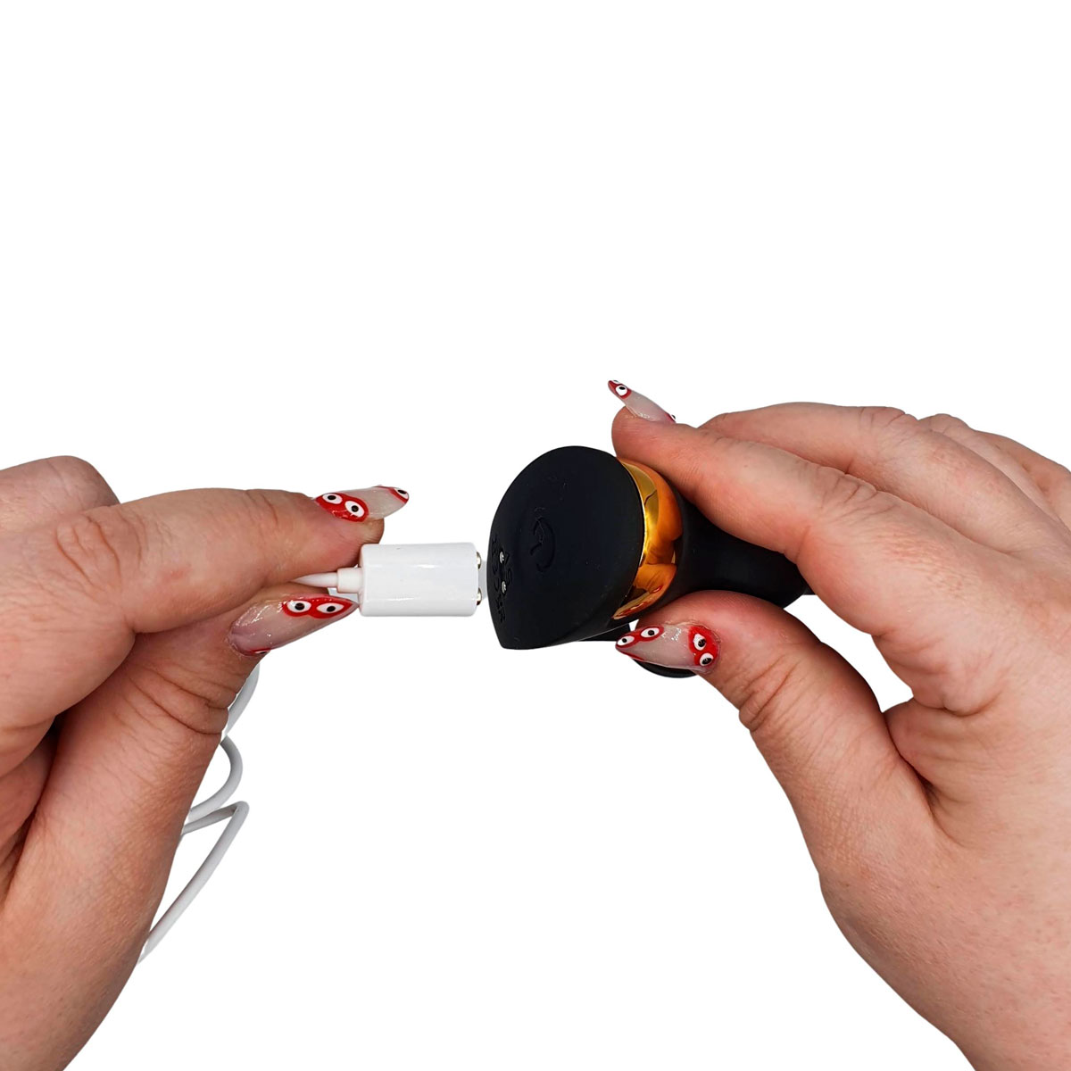 Massageador de Próstata e Períneo em Silicone com Anel Peniano e 9 Modos de Vibração - S-Hande Kings Landing |11,5 x 3,1 cm - 7