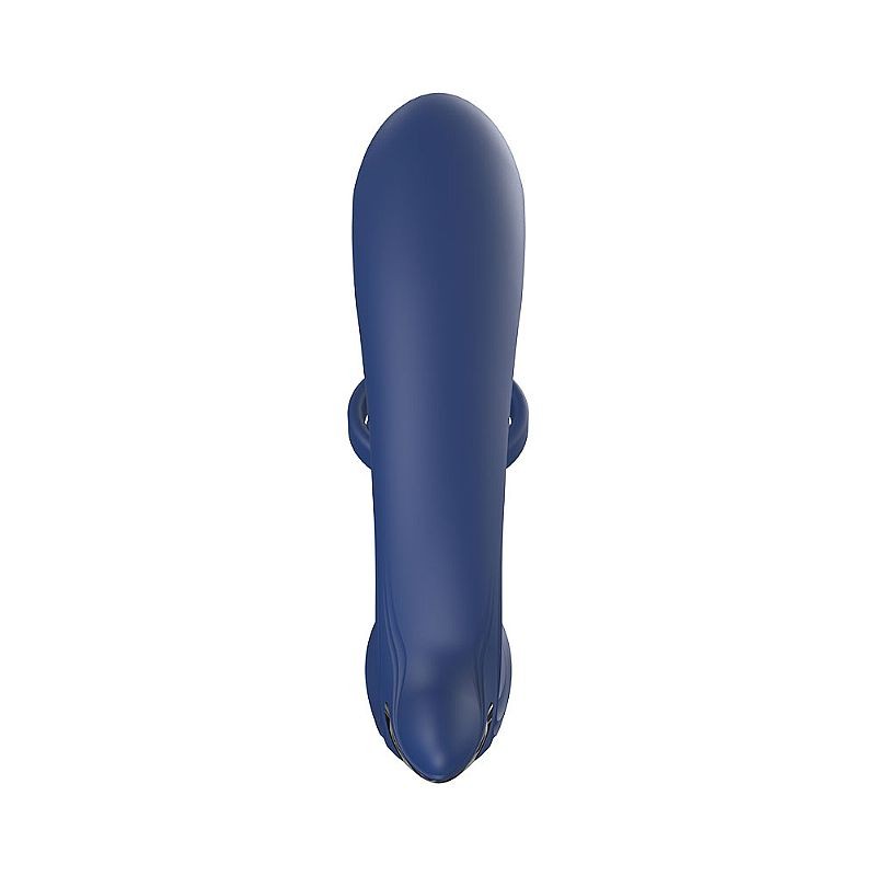 Massageador de Próstata e Períneo em Silicone com Anel Peniano, 9 Modos de Vibração e Controle Remoto Sem Fio - S-Hande Noel RCT | 9 x 3,1 cm | Disponível em 2 Cores - 3