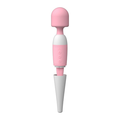 Foto 3 do produto Massageador Recarregável com 10 Tipos de Vibração e Estimulador de Língua com 10 Movimentos - Super Tongue Av Wand