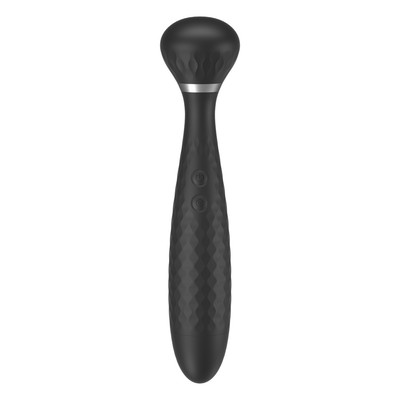 Foto 3 do produto Massageador Recarregável com 10 Vibrações e Pulsações - Lilo We Love Black Knight | 22,5 x 4,7 cm