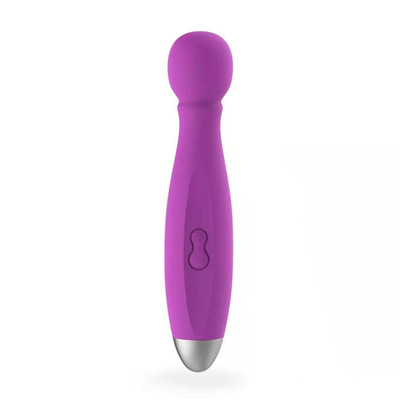 Foto 3 do produto Massageador Recarregável com 3 Estimuladores e 9 Modos de Vibração - S-Hande Bowling - 18 x 3,5 CM | Cor: Roxo