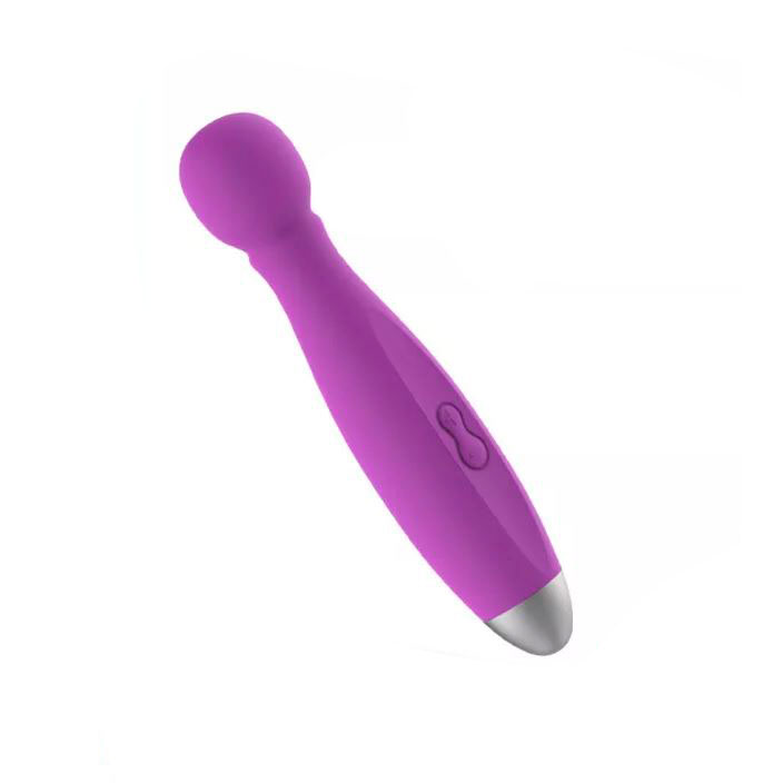 Massageador Recarregável com 3 Estimuladores e 9 Modos de Vibração - S-Hande Bowling - 18 x 3,5 CM | Cor: Roxo - 2