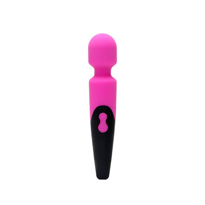 Foto 2 do produto Massageador Recarregável com 7 Modos de Vibração - Magic Wand - 21,8 x 4,2 cm