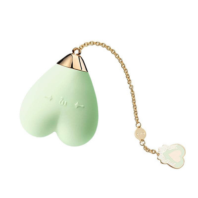 Foto 5 do produto Massageador Recarregável com 8 Modos de Vibrações, Folheado em Ouro 18K e À Prova De Água em Forma de Coração - Zalo Lolita Baby Heart | Disponível em 4 Cores