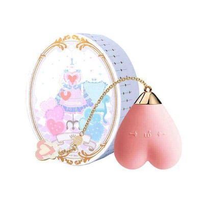 Foto 7 do produto Massageador Recarregável com 8 Modos de Vibrações, Folheado em Ouro 18K e À Prova De Água em Forma de Coração - Zalo Lolita Baby Heart | Disponível em 4 Cores